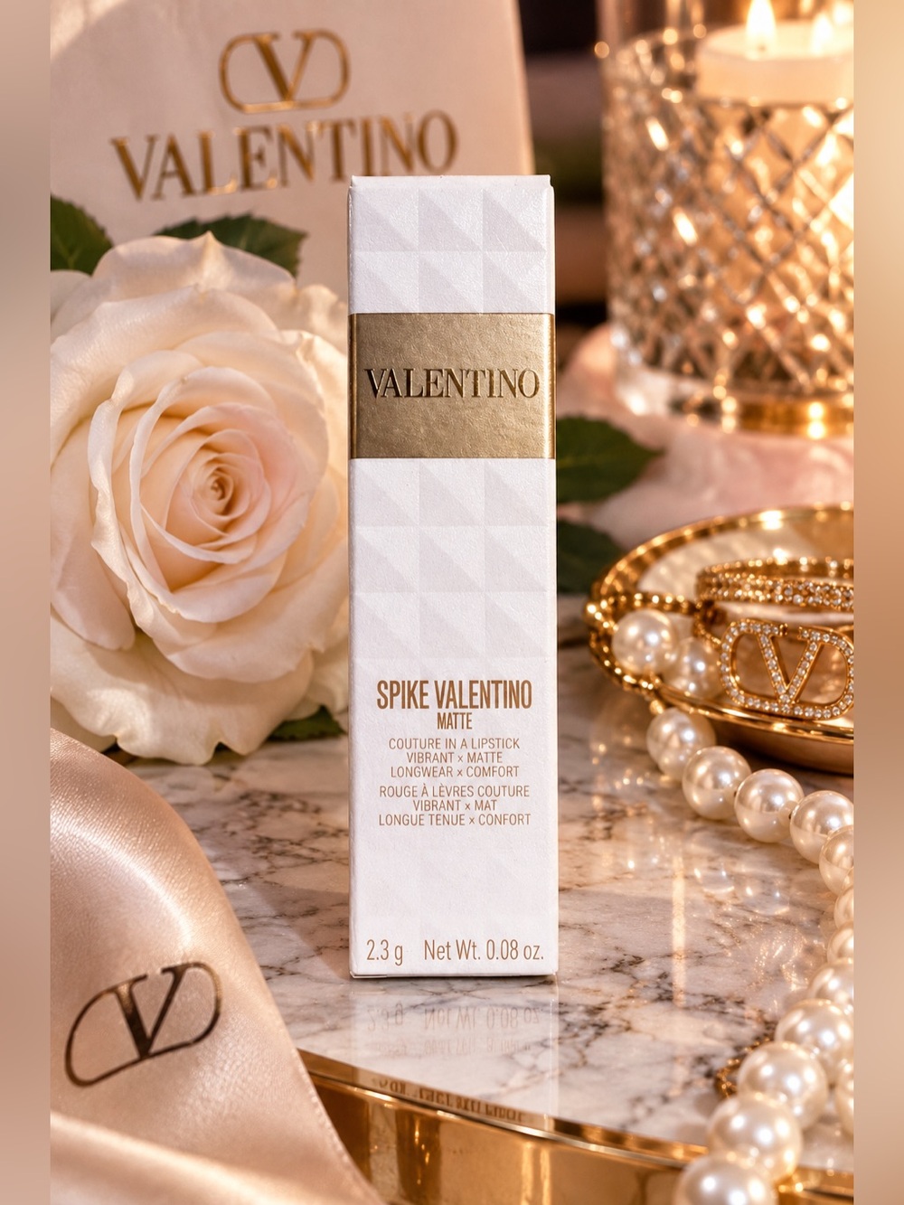 VALENTINO Spike Valentino Matte Lipstick 210R
